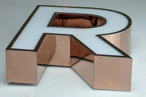 Rose Gold Sign